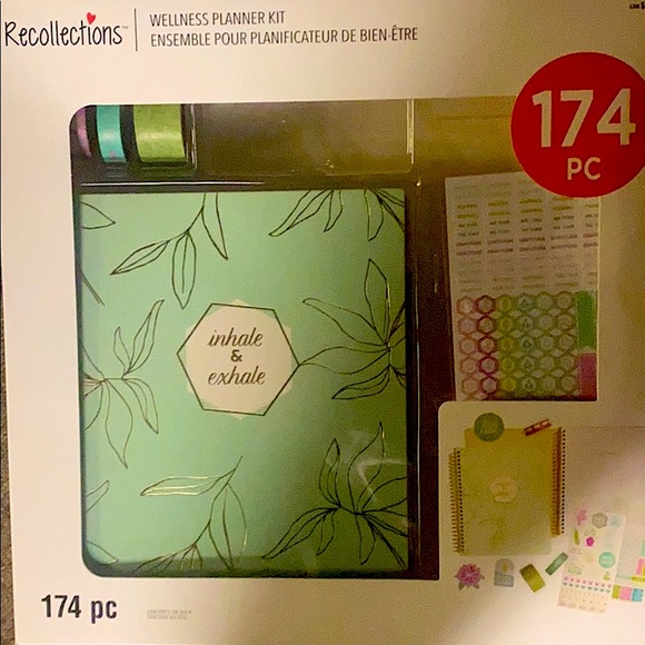 Recollections Other - Not for sale…..sold…..NWT…. Recollections wellness planner w/ 174 pieces